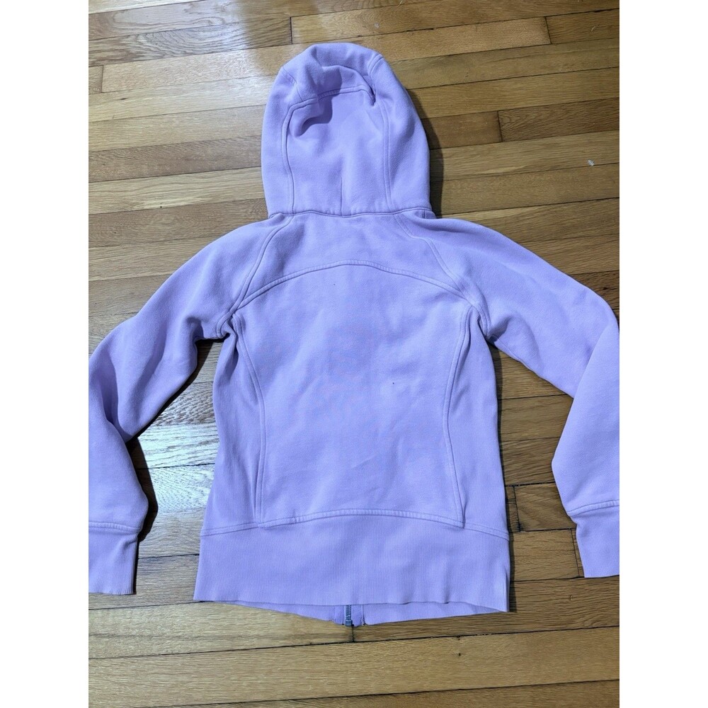 Lululemon Size 4 Scuba Hoodie Full Zip Lavender Purple - Picture 6 of 7